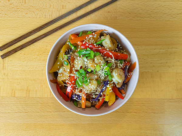 Noodles with shrimps - 7 Thalasses