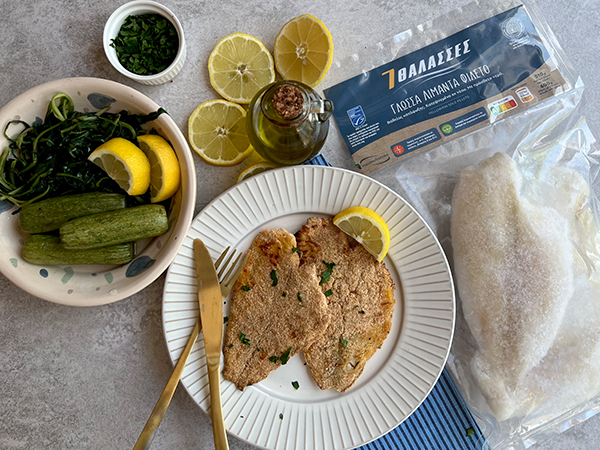 Breaded sole fillets - 7 Thalasses